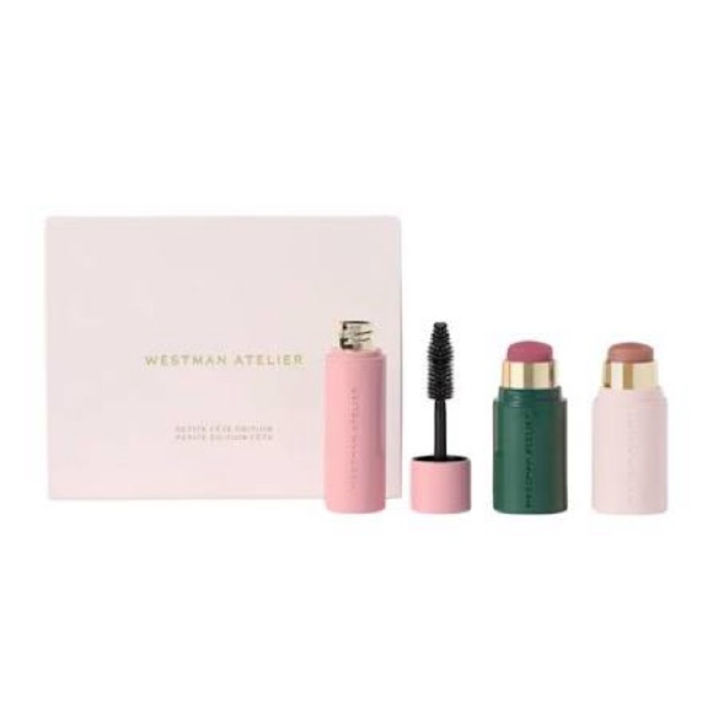 Westman Atelier Mascara and Makeup Set - Pink and Green